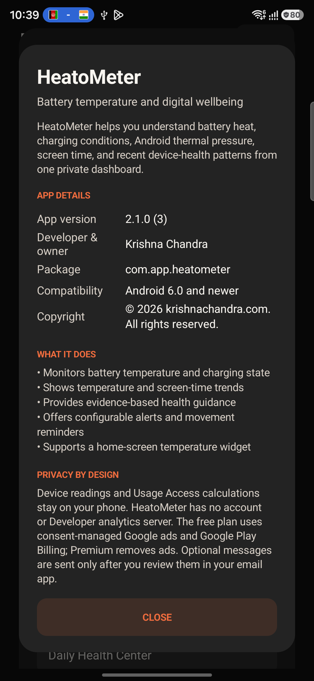 About HeatoMeter